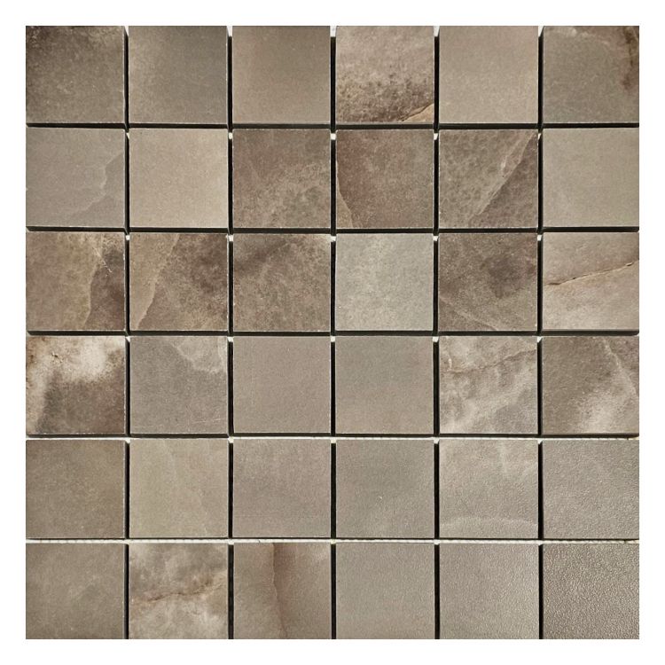 Reves Choco Matte Mosaic 12 x 12 Reves Choco Matte Mosaic 12 x 12